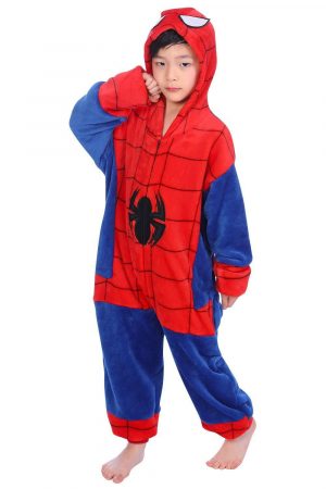 Kigurumi Onesie Kinder Spider Man